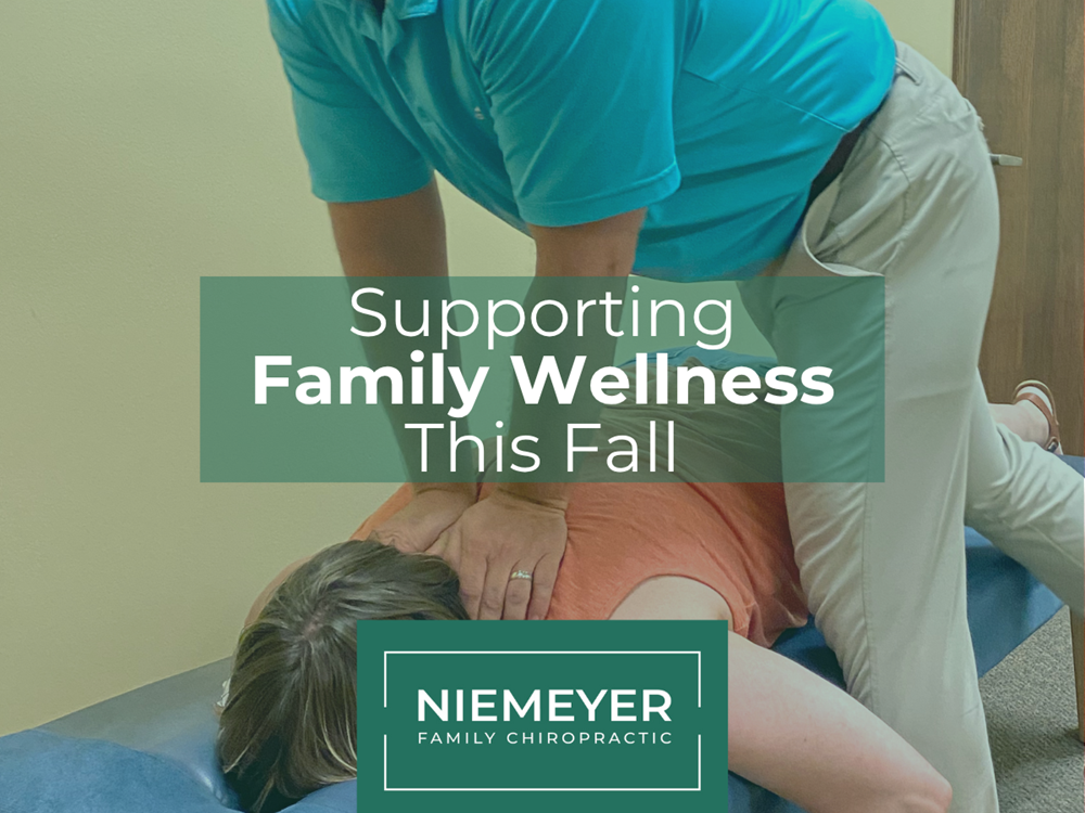 Chiropractor help with family wellness in October